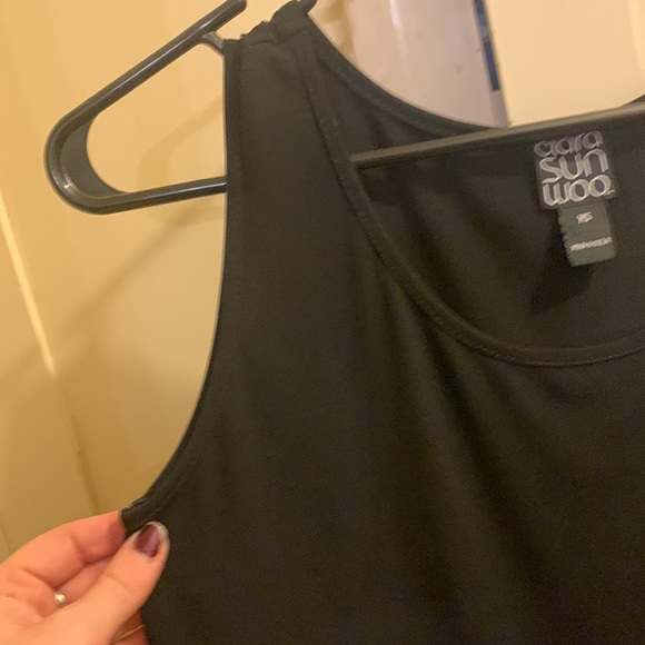 Clara Sun Woo Black Dress Size XS - Picture 5 of 6